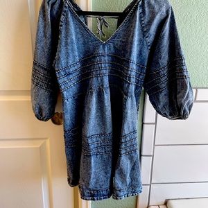Denim dress